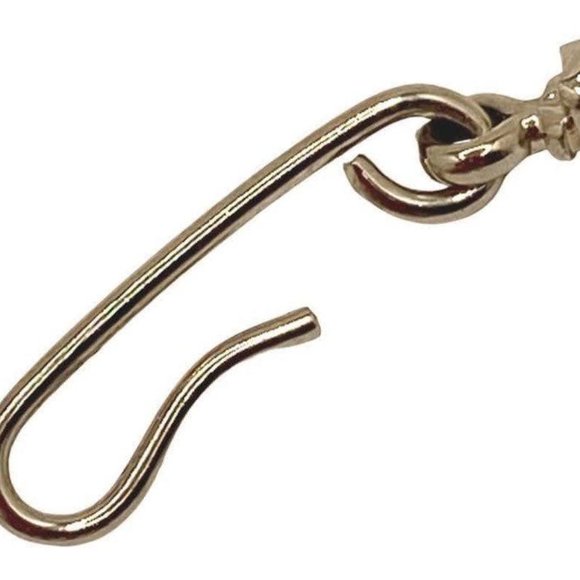 Vintage Rhinestone Necklace with shepherds hook clasp - Picture 8 of 10